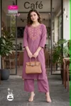 Pink Colour Diya Trends Dhabu Cotton Kurtis With Bottom 4006 